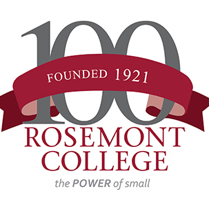 Rosemont College's Centennial logo